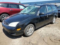 Salvage cars for sale from Copart Woodhaven, MI: 2007 Ford Focus ZXW