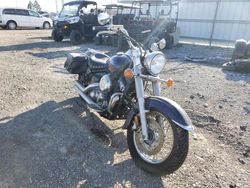 Salvage motorcycles for sale at Chicago Heights, IL auction: 2002 Yamaha XVS65 Base