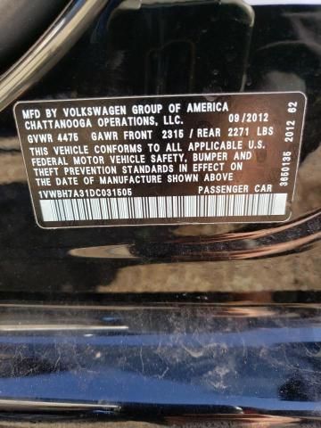 2013 Volkswagen Passat SE