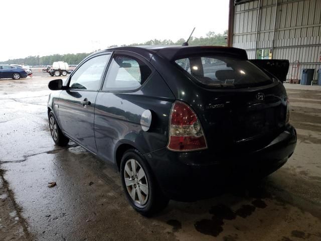 2010 Hyundai Accent Blue