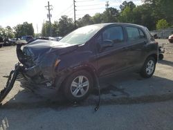 Salvage cars for sale from Copart Savannah, GA: 2015 Chevrolet Trax LS