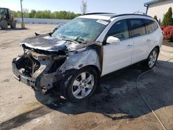 Salvage cars for sale from Copart Louisville, KY: 2017 Chevrolet Traverse LT
