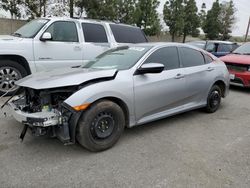 Salvage cars for sale from Copart Rancho Cucamonga, CA: 2019 Honda Civic LX