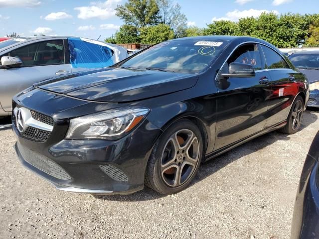 2018 Mercedes-Benz CLA 250 4matic