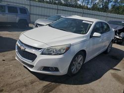 Salvage cars for sale from Copart Gaston, SC: 2015 Chevrolet Malibu 2LT