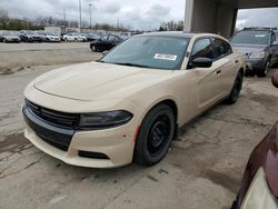 Dodge Charger salvage cars for sale: 2017 Dodge Charger Police