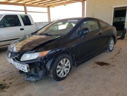 Salvage cars for sale from Copart Tanner, AL: 2012 Honda Civic LX