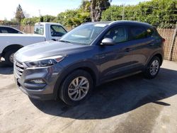 Salvage cars for sale from Copart San Martin, CA: 2016 Hyundai Tucson Limited