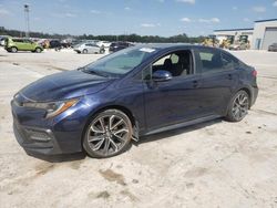 Salvage cars for sale at Oklahoma City, OK auction: 2021 Toyota Corolla SE