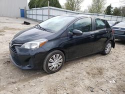 Salvage cars for sale from Copart Mendon, MA: 2017 Toyota Yaris L