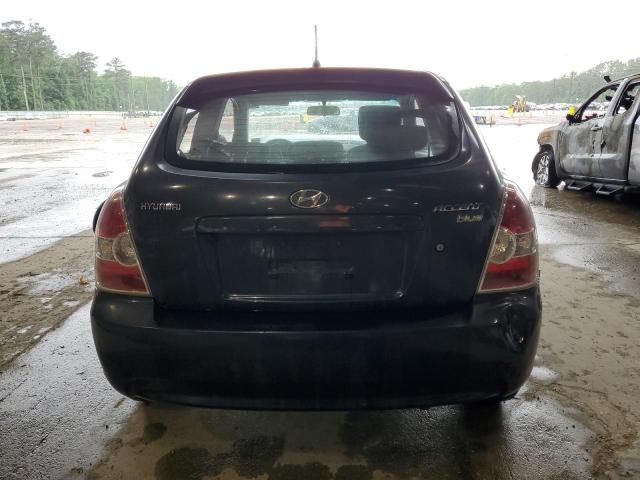 2010 Hyundai Accent Blue