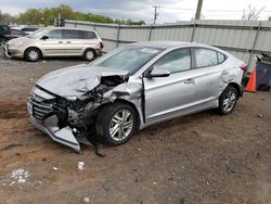 Salvage cars for sale at Hillsborough, NJ auction: 2020 Hyundai Elantra SEL