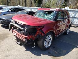 Ford Explorer salvage cars for sale: 2015 Ford Explorer XLT