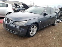 Vehiculos salvage en venta de Copart Elgin, IL: 2008 BMW 528 XI