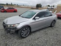 Salvage cars for sale at Mentone, CA auction: 2014 Honda Accord Sport