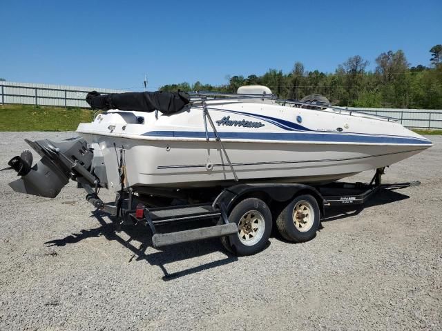 2001 Hurricane Boat With Trailer