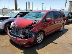 Vehiculos salvage en venta de Copart Phoenix, AZ: 2013 Toyota Sienna XLE