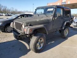 Salvage cars for sale at Fort Wayne, IN auction: 1997 Jeep Wrangler / TJ Sport