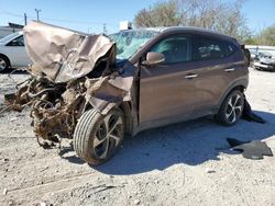 Salvage cars for sale at Oklahoma City, OK auction: 2016 Hyundai Tucson Limited