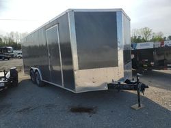 Trail King salvage cars for sale: 2022 Trail King 2022 Quality Cargo Enclosed Trailer 8.5X20