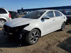 Salvage cars for sale at Woodhaven, MI auction: 2020 KIA Forte FE