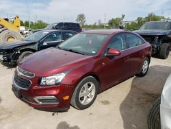 Salvage cars for sale from Copart Cahokia Heights, IL: 2016 Chevrolet Cruze Limited LT