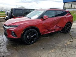 Chevrolet Blazer salvage cars for sale: 2019 Chevrolet Blazer RS