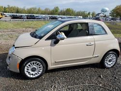 Salvage cars for sale from Copart Hillsborough, NJ: 2012 Fiat 500 Lounge