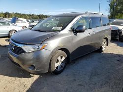 Salvage cars for sale at Harleyville, SC auction: 2014 Nissan Quest S