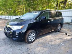 Salvage cars for sale from Copart Austell, GA: 2012 Nissan Quest S