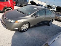 Salvage cars for sale from Copart Haslet, TX: 2007 Honda Civic LX