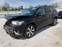 Salvage cars for sale from Copart Walton, KY: 2019 Chevrolet Traverse LT