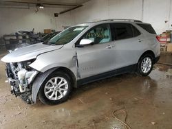 Salvage cars for sale from Copart Portland, MI: 2018 Chevrolet Equinox LT
