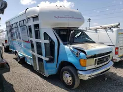 Vehiculos salvage en venta de Copart Miami, FL: 2005 Ford Econoline E350 Super Duty Cutaway Van