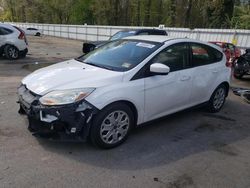 Ford Focus SE salvage cars for sale: 2012 Ford Focus SE