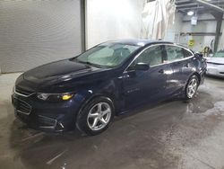 Salvage cars for sale at Leroy, NY auction: 2016 Chevrolet Malibu LS