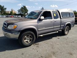 Salvage cars for sale from Copart San Martin, CA: 2001 Toyota Tundra Access Cab Limited