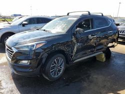 Hyundai Tucson Limited Vehiculos salvage en venta: 2020 Hyundai Tucson Limited