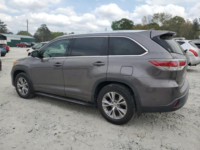 2015 Toyota Highlander XLE