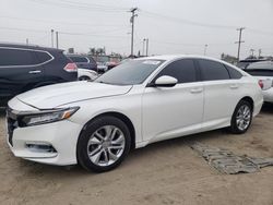 Salvage cars for sale at Los Angeles, CA auction: 2020 Honda Accord LX