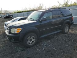 Salvage cars for sale at Marlboro, NY auction: 2003 Toyota Sequoia Limited