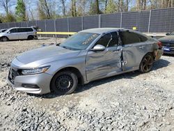 Salvage cars for sale at Waldorf, MD auction: 2019 Honda Accord Sport