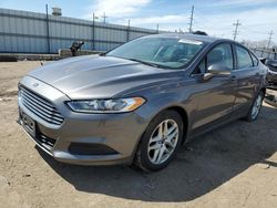 Salvage cars for sale at Chicago Heights, IL auction: 2013 Ford Fusion SE