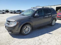 Salvage cars for sale at Kansas City, KS auction: 2015 Dodge Journey SXT