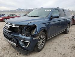 Salvage cars for sale at Magna, UT auction: 2018 Ford Expedition Max Limited