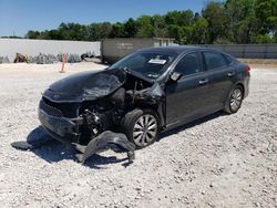 Salvage cars for sale from Copart New Braunfels, TX: 2016 KIA Optima EX