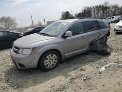 Salvage cars for sale from Copart Mebane, NC: 2019 Dodge Journey SE