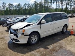 Salvage cars for sale at Harleyville, SC auction: 2012 Chrysler Town & Country Touring