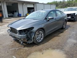 Salvage cars for sale at Grenada, MS auction: 2020 Ford Fusion SE