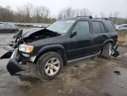 Salvage cars for sale at Marlboro, NY auction: 2003 Nissan Pathfinder LE